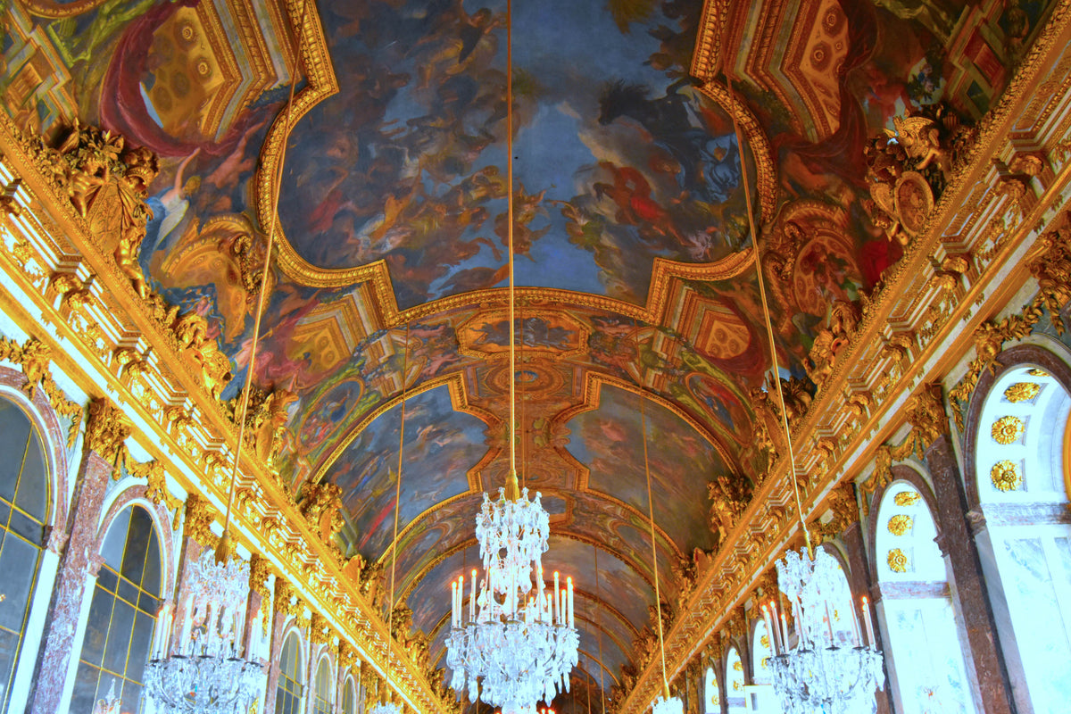 NDX_8960Ceiling, Hall of Mirrors, Versailles