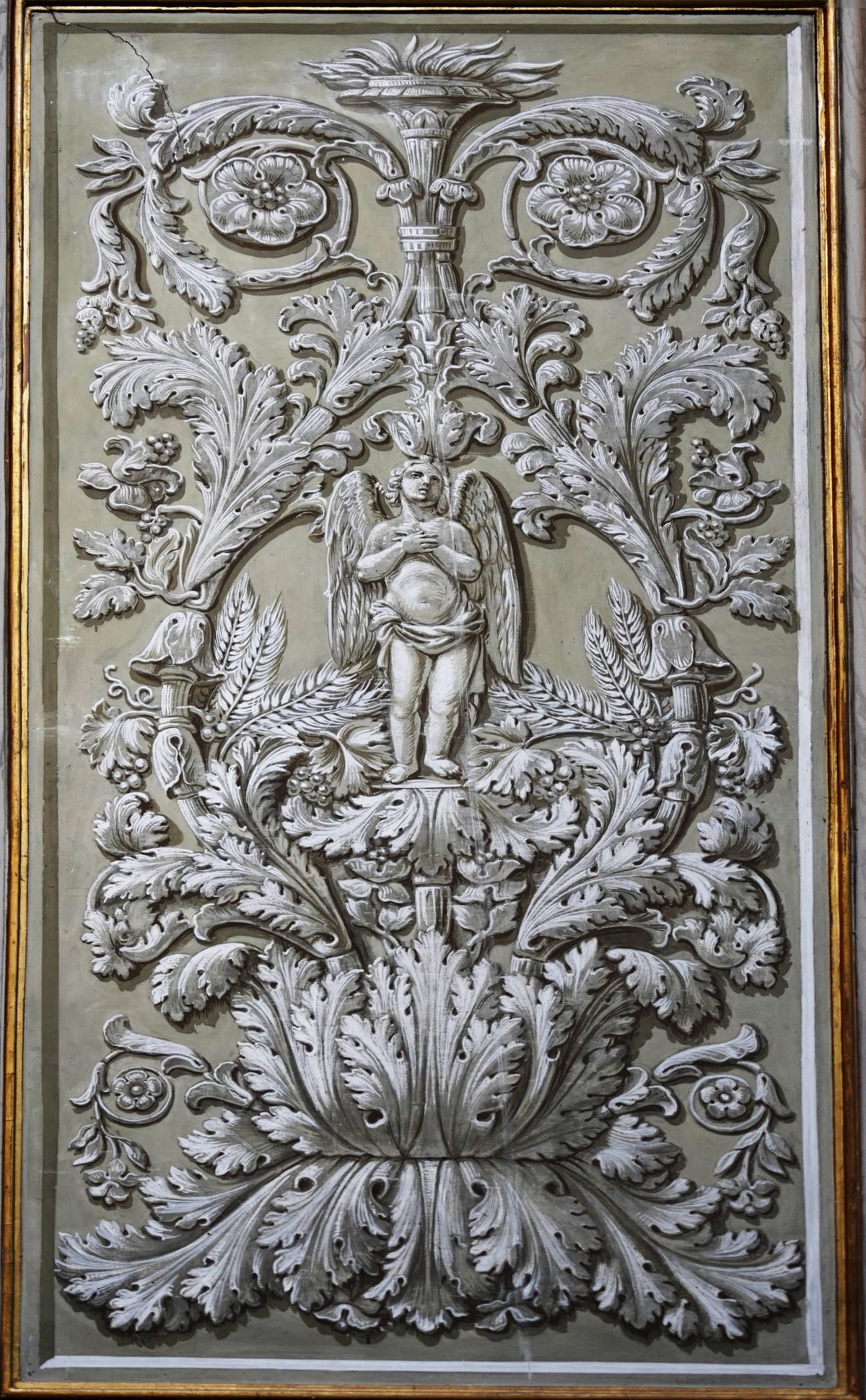 Wall Carving, Santi Vincenzo e Anastasio a Trevi