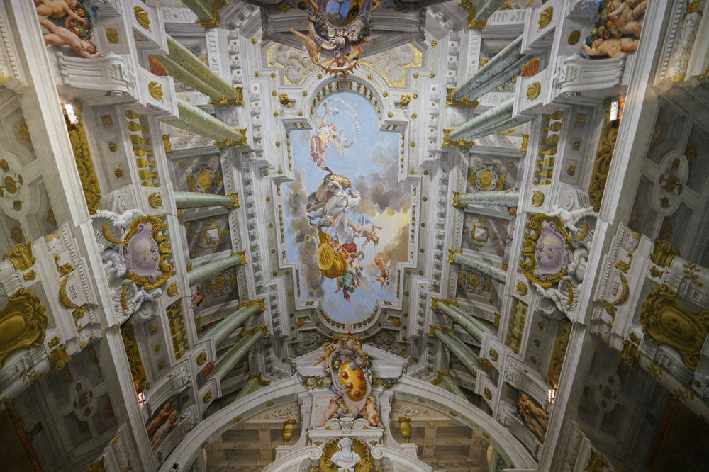 Baroque Ceiling, Piti Palace