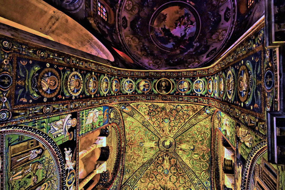 Ceiling Mosaics, Basilica of San Vitale, Ravenna