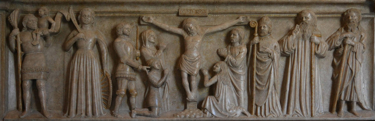 Sarcophagus Carving in Museo d'Arte Antica in Milan