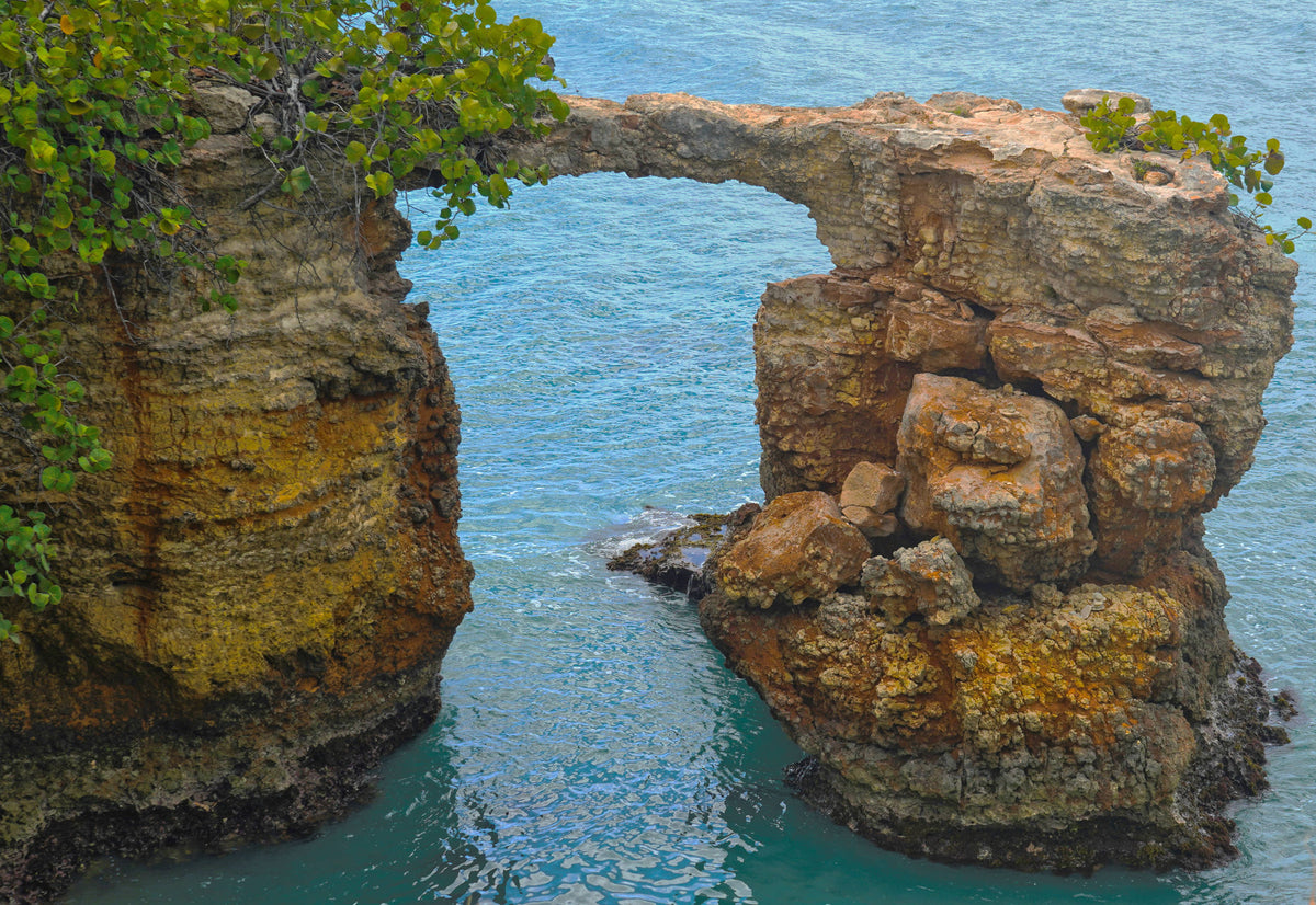A Natural Bridge at Cabo Rojo, Puerto Rico