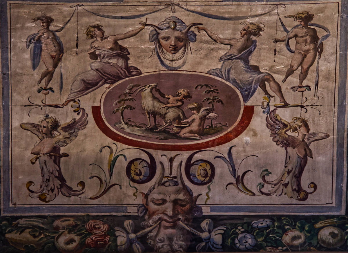 Grotesques Wall Detail, Palazzo Vecchio, Florence