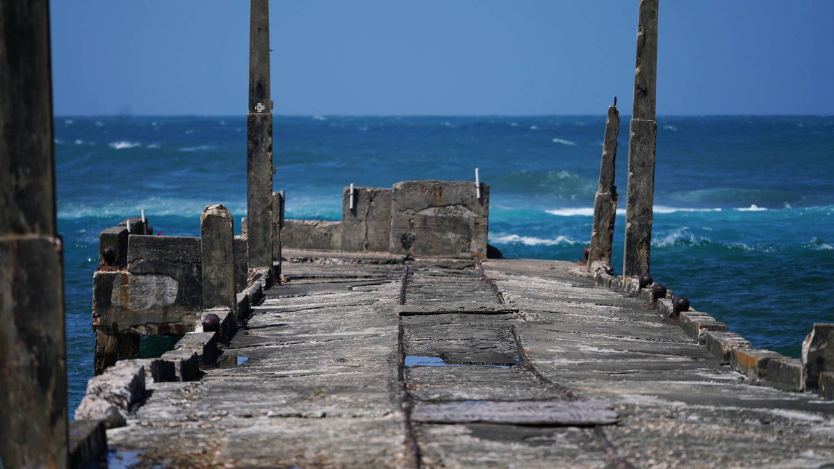 Abandoned Pier, Arecibo, Puerto Rico