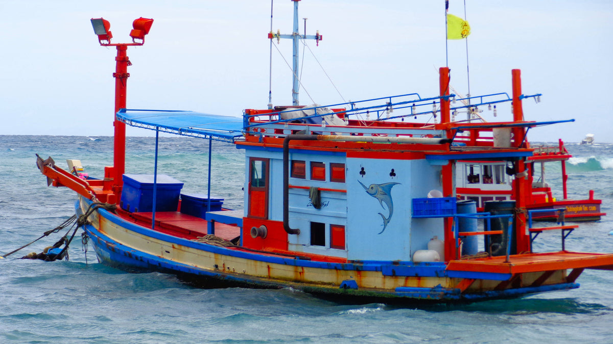 Fishing Boat at Anchor, Koh Toa, Thailand