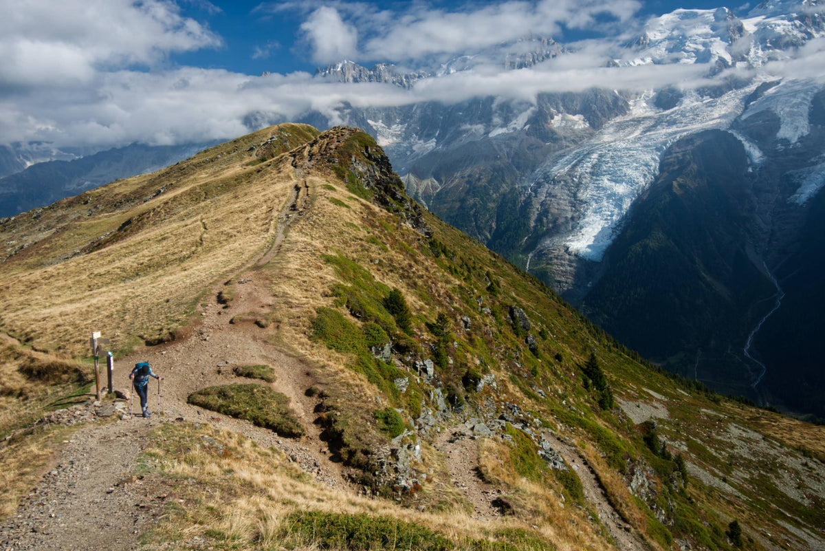 Aiguilette des Houches Overlooking Bionnassay Glacier
