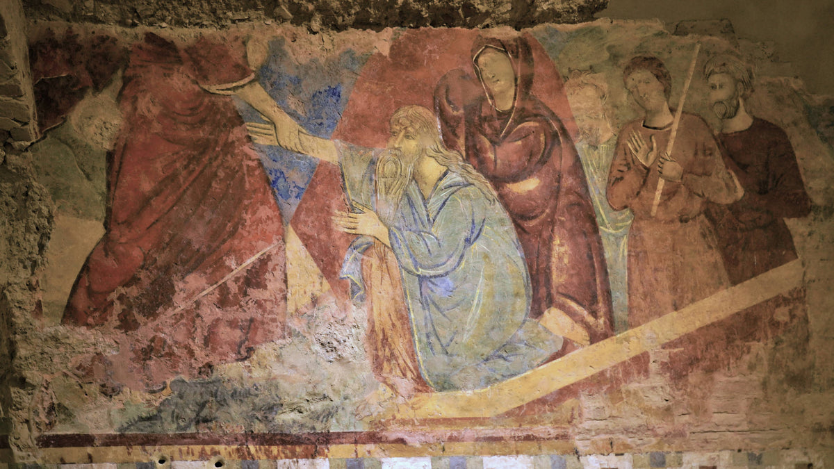 The Harrowing of Hell in the Crypt of the Duomo di Siena