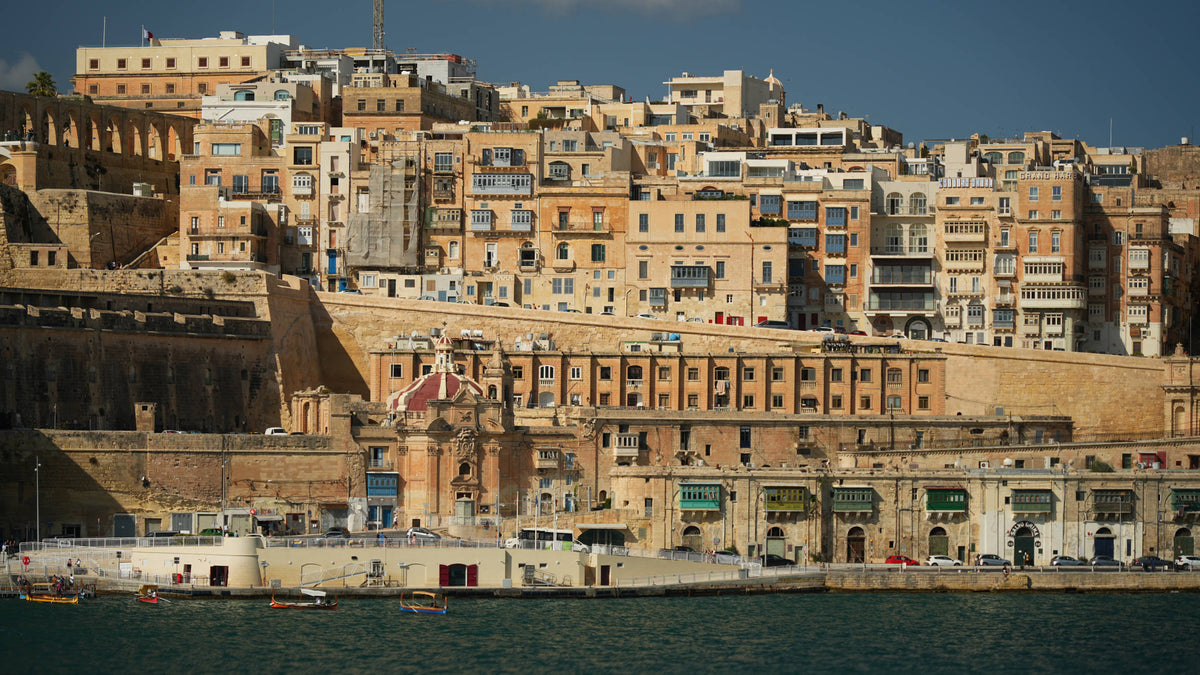 Shoreline in Malta