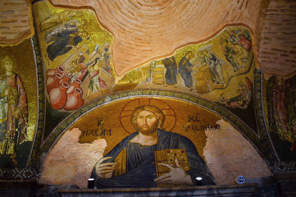 Pantocrator Christ, Chora Church (Kariye Mosque), Istanbul