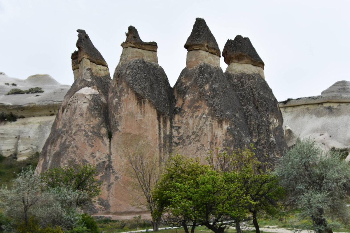 Weathered Rock Habitations, Goreme, Cappadocia
