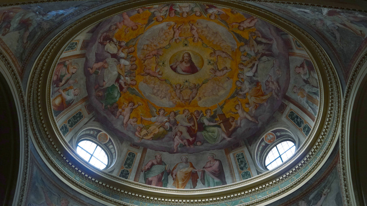 Santa Pudenziana Ceiling Detail, Rome