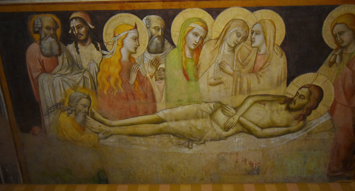 Gaddi, Pieta and Saints, Basilica di Santa Maria Novella, Florence