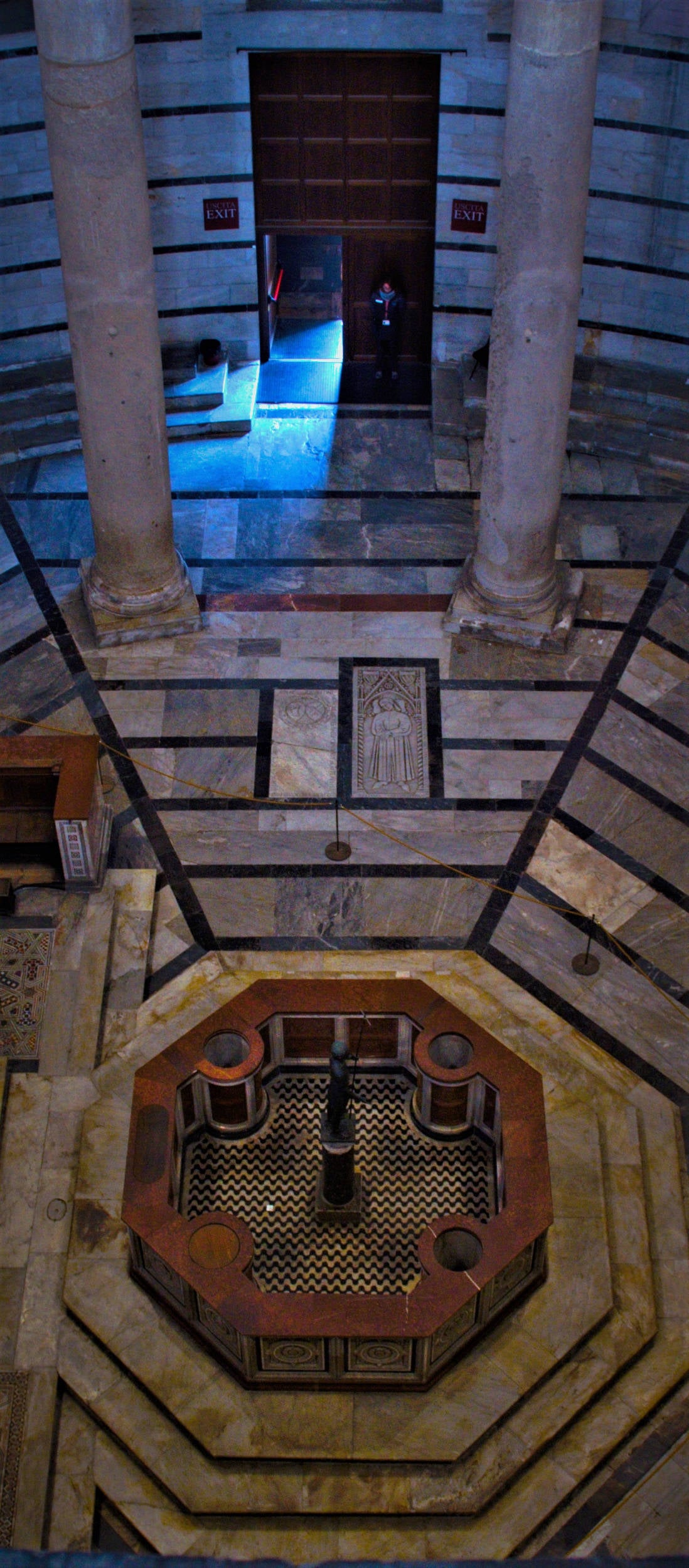 Floor Mosaics in Battistero di San Giovanni, Pisa