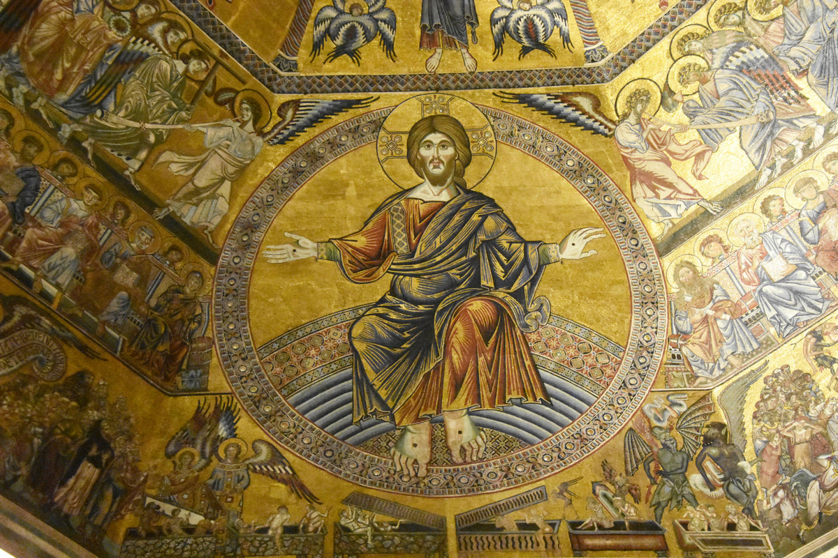 Christ Pantocrator in the Baptistery of San Giovanni, Florence