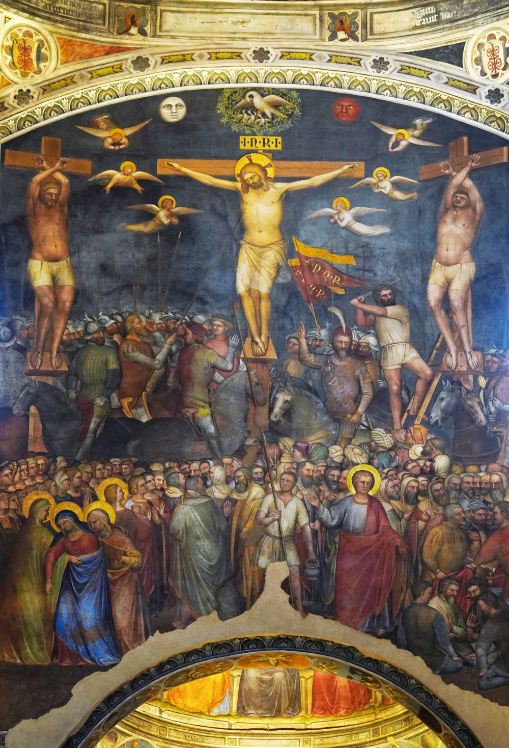 Menabuoi, Crucifixion, Padua Baptistery