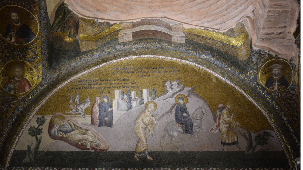 Journey to Bethlehem, Chora Church (Kariye Mosque), Istanbul