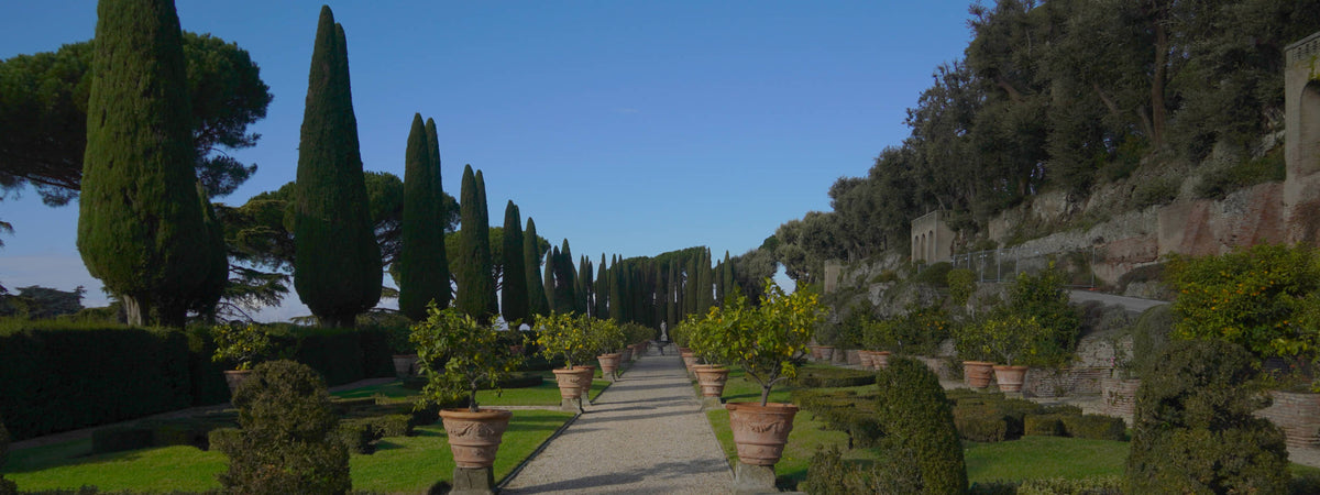 Walkway at Castle Gondolfo