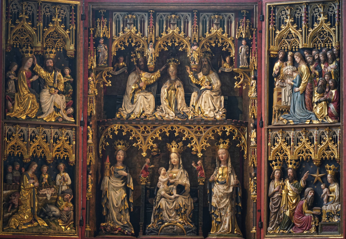 Neustadt Alterpiece, St. Barbara Chap., Cathedral of St. Stephen, Vienna