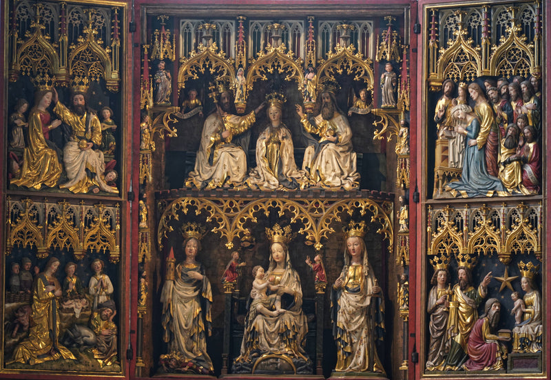 Neustadt Alterpiece, St. Barbara Chap., Cathedral of St. Stephen, Vienna
