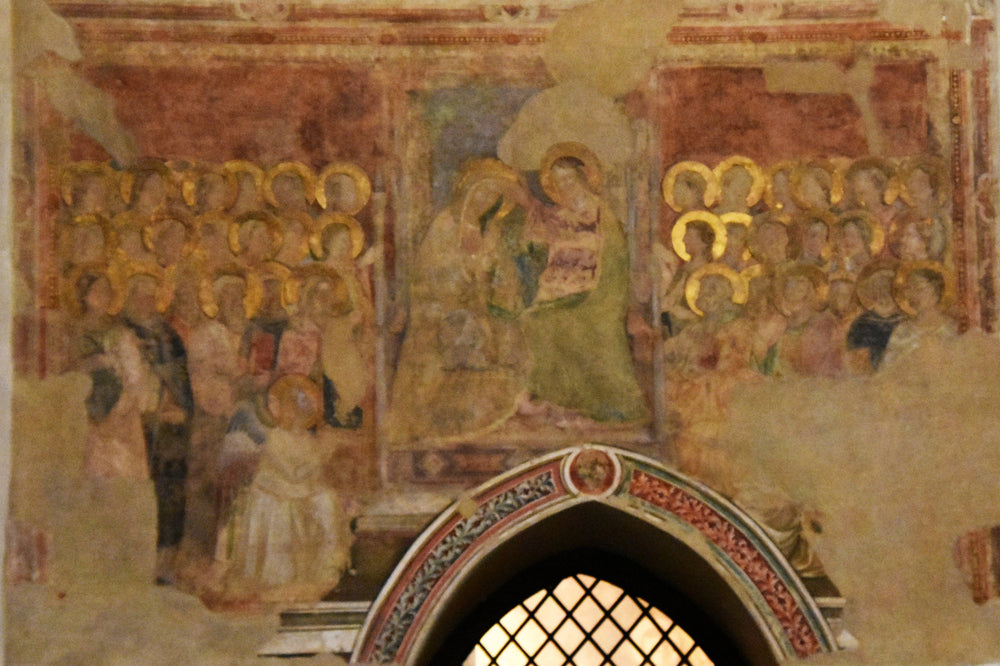 Faded Fresco, The Coronation, Santa Maria Novella, Florence