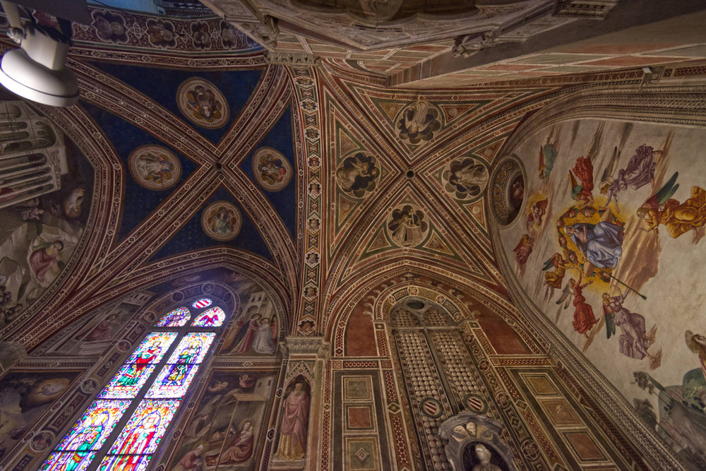 Ceiling Detail Basilica of Santa Croce, Florence