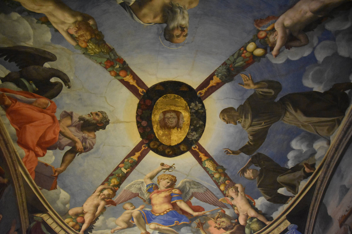 Bronzino, Ceiling Fresco, Chapel of Eleonora, Palazzo Vecchio, Florence