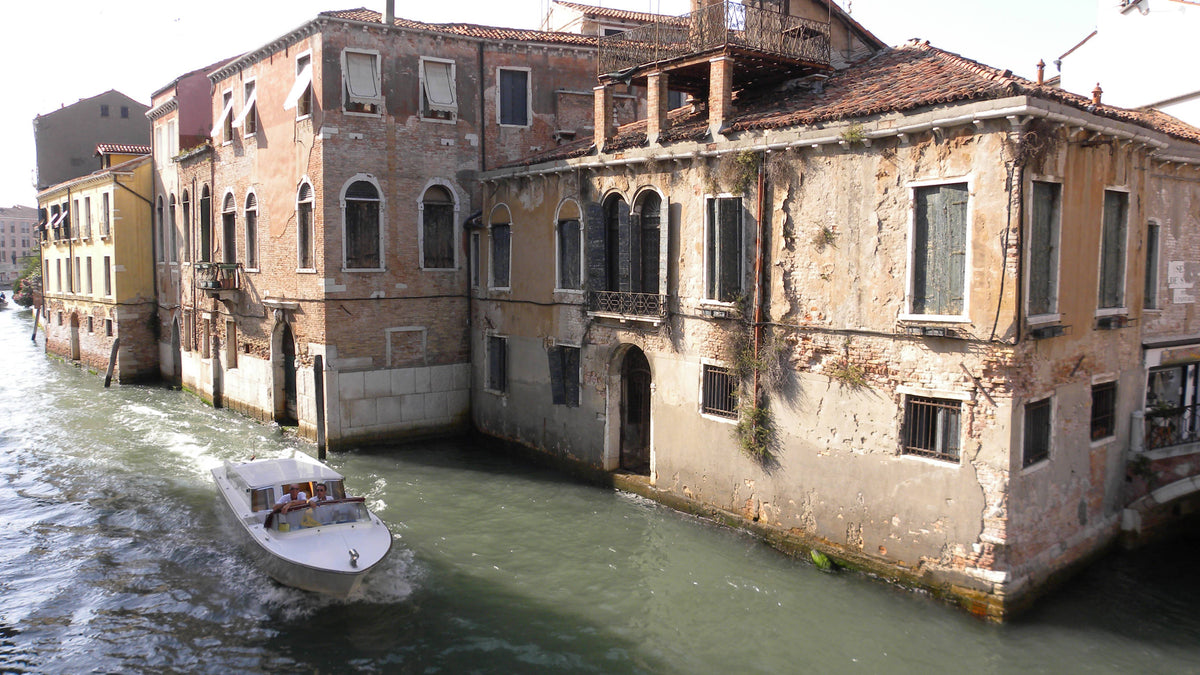 Weathered Palace in Venice