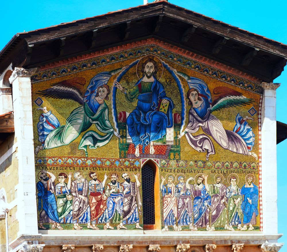 Facade, Basilica of San Frediano, Lucca
