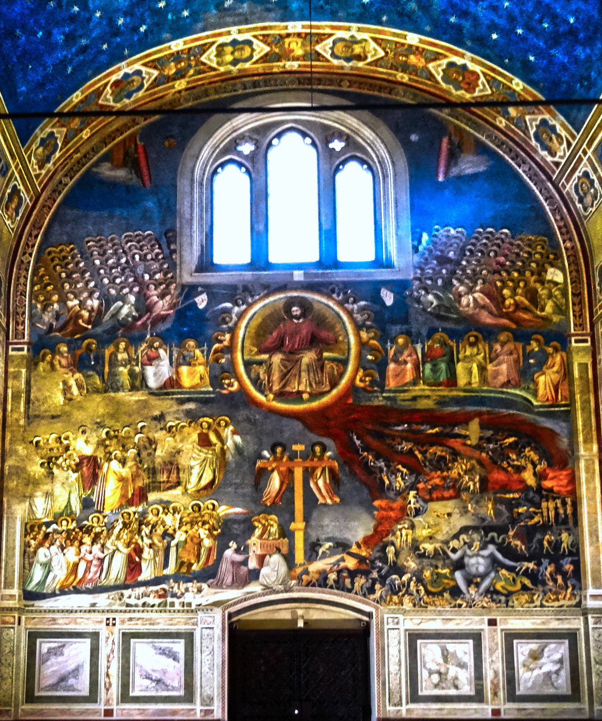 Giotto, Biblical Scenes, The Last Judgment, Scrovegni Chapel, Parma