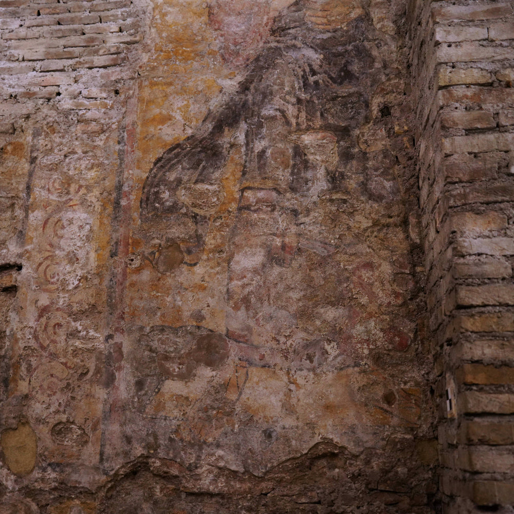 Unkidentified 4th Century Fresco, Sotterraneo e Basilica di San Clemente