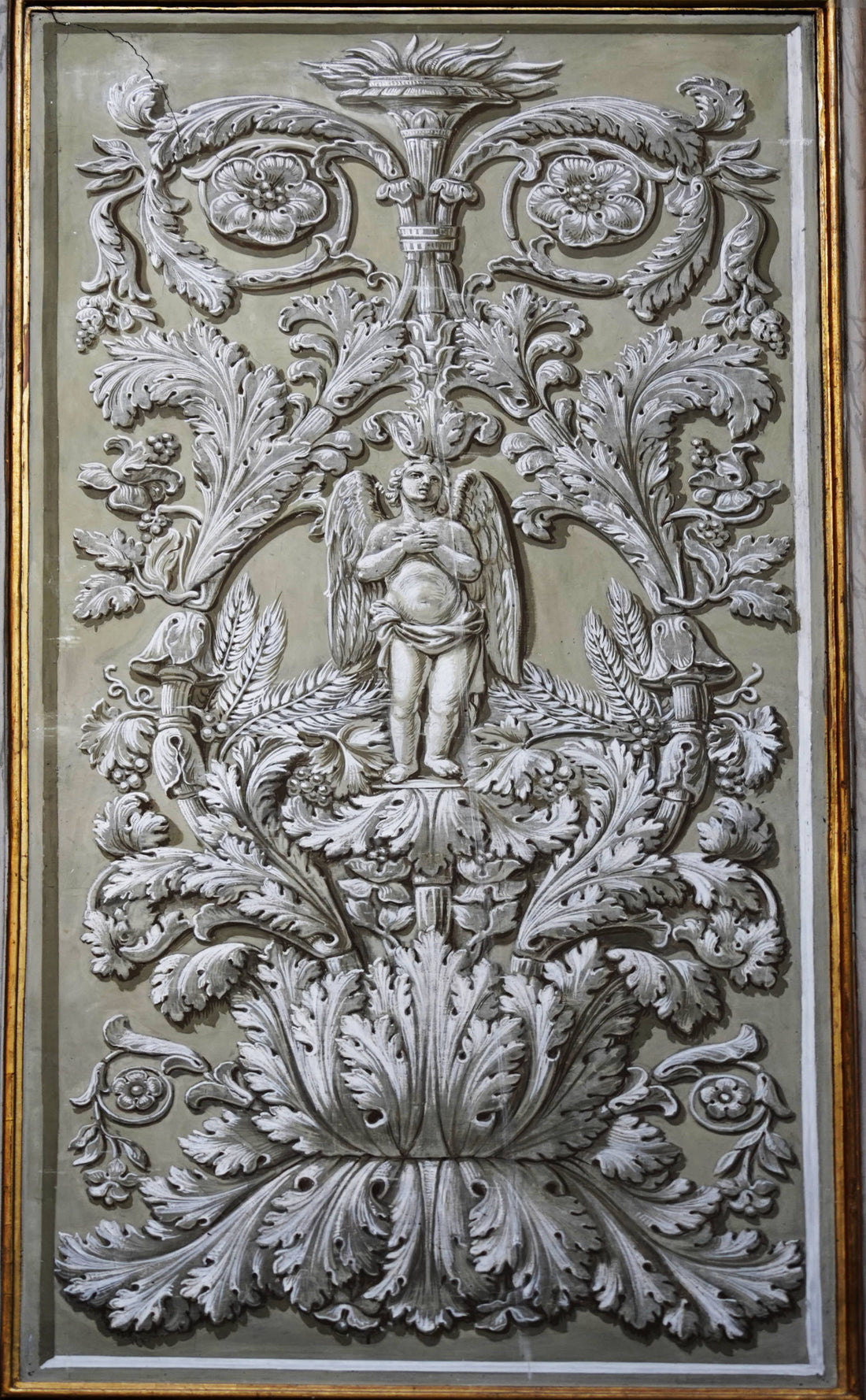 Wall Carving, Santi Vincenzo e Anastasio a Trevi