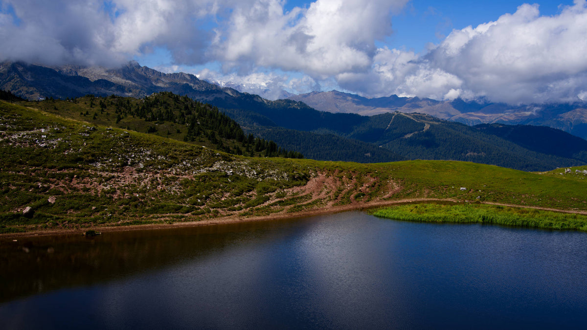 Lago Spinale in the Dolomite Mountains
