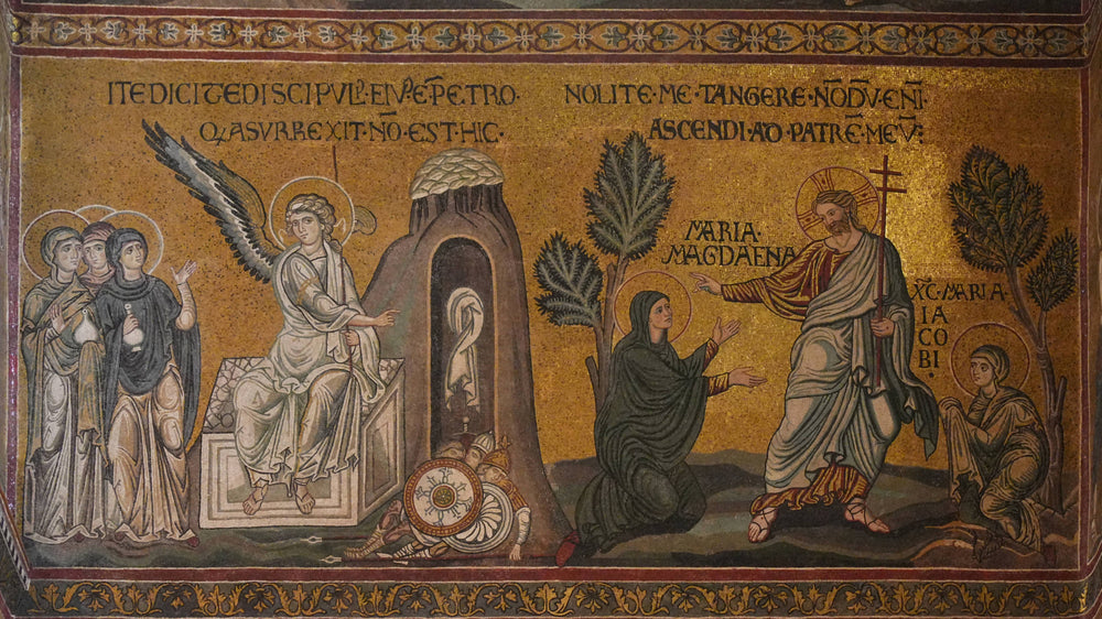 Mosaic, No Me Tangere, Santa Maria la Nuova, Monreale, Palermo