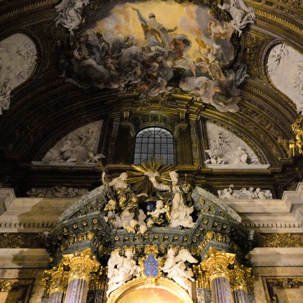Altar Detail, Chiesa del Gesu
