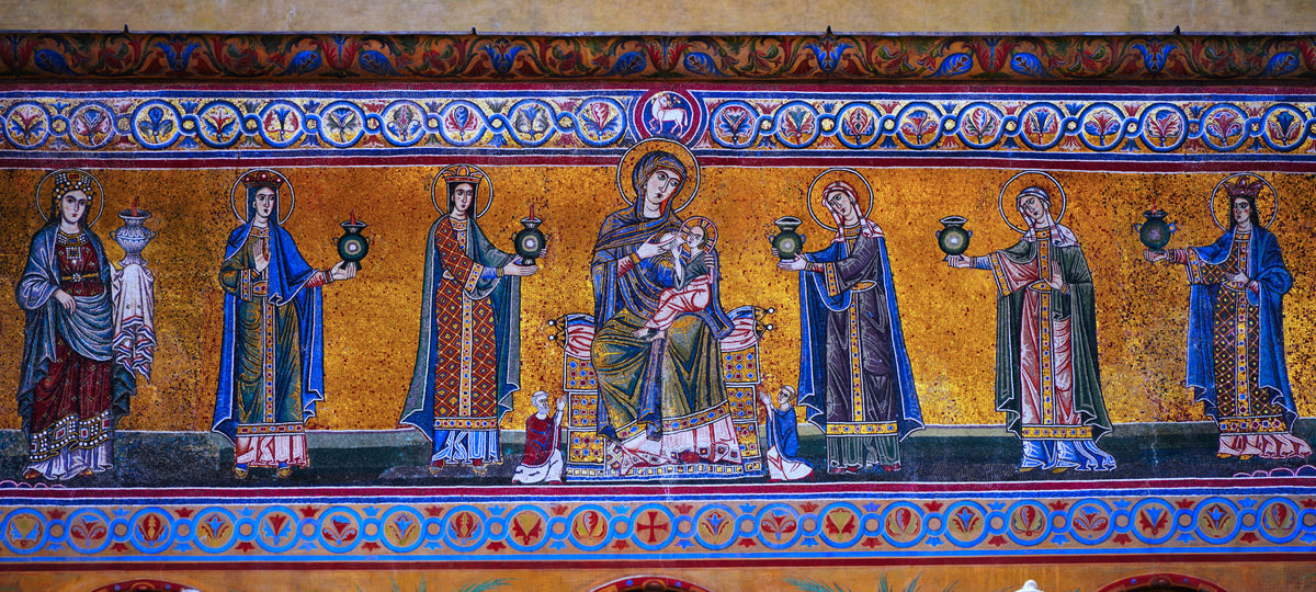 Exterior Wall Mosaics, Santa Maria in Trastevere