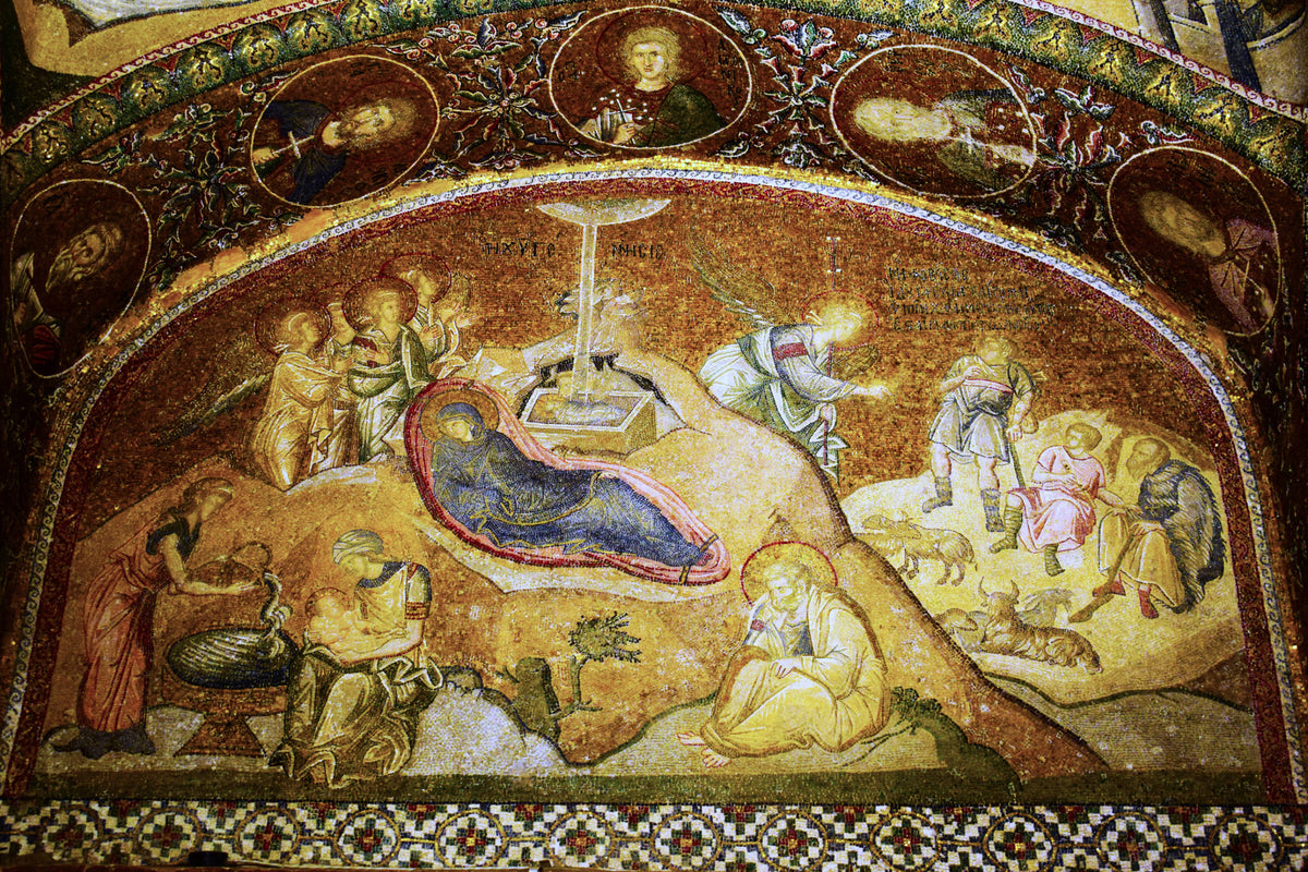 The Nativity, Chora Church (Kariye Mosque), Istanbul