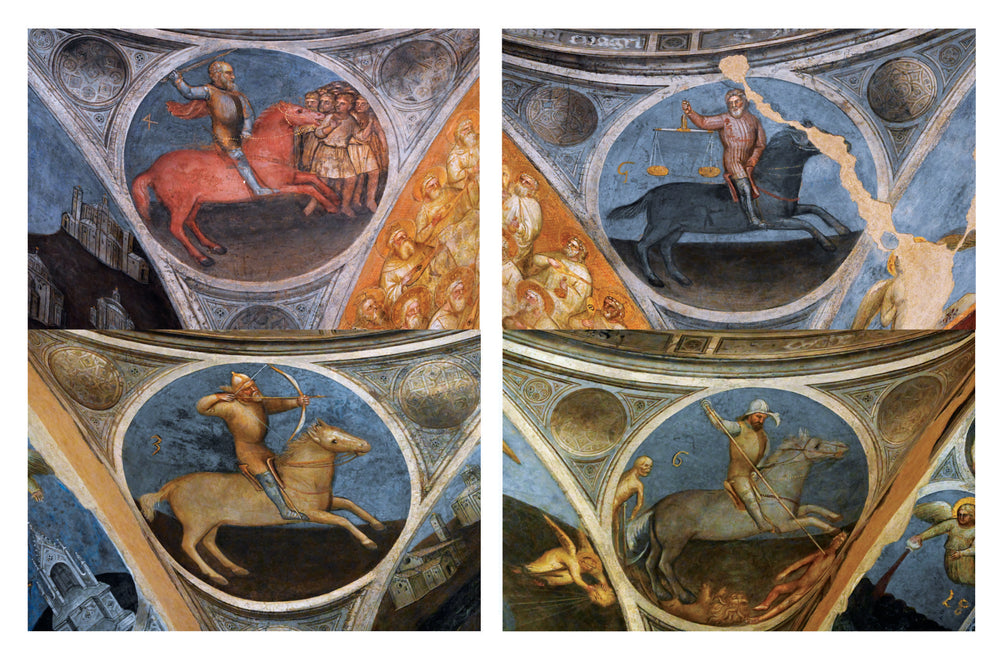 Menabuoi, Four Horsemen of the Apocolypse, Padua Baptistery