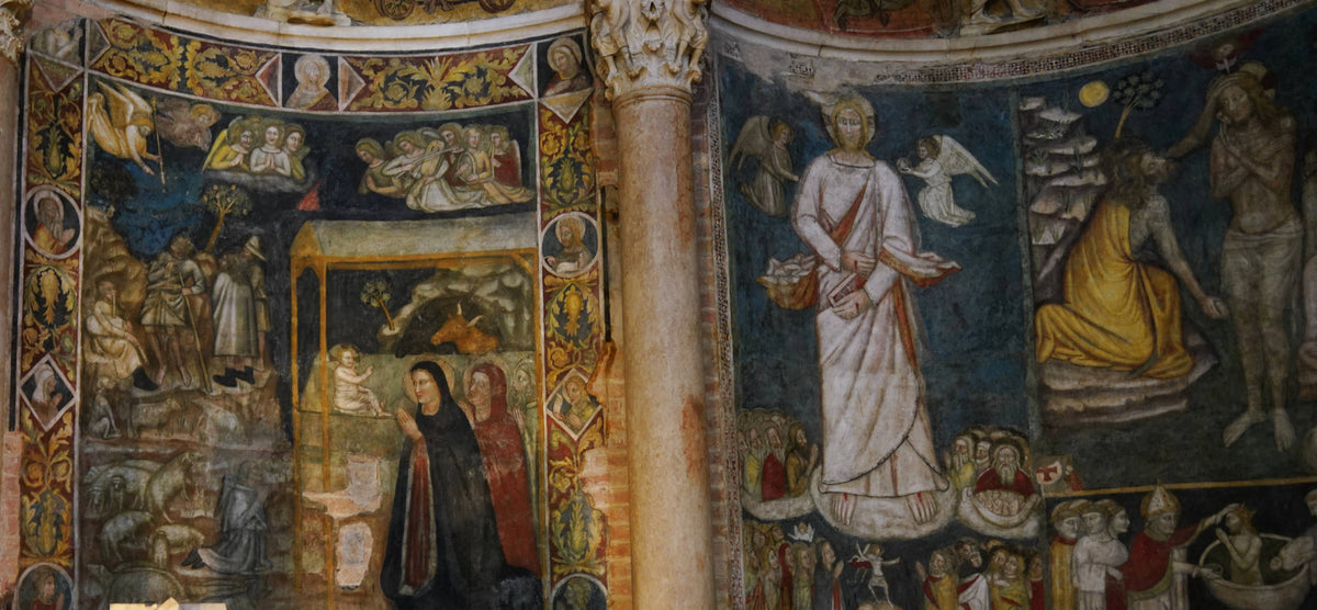 Wall Detail, Batistero di Parma