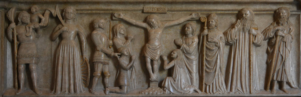 Sarcophagus Carving in Museo d'Arte Antica in Milan