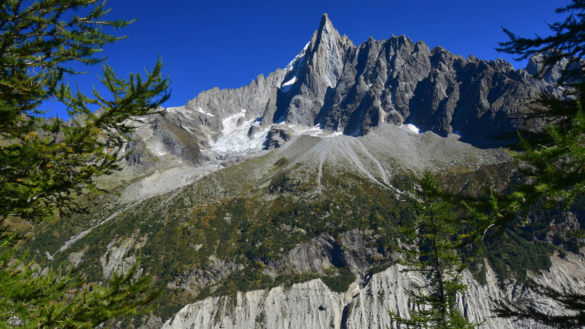 Le Dru and the Argentiere Valley