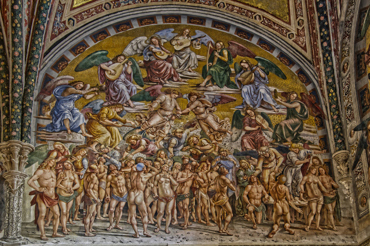 The Last Judgment by Signorelli, Orvieto Cathedral