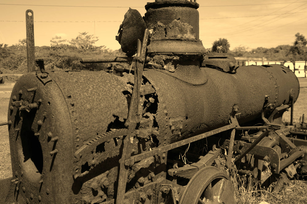 Sugar Mill Locomotive, Vieques Puerto Rico