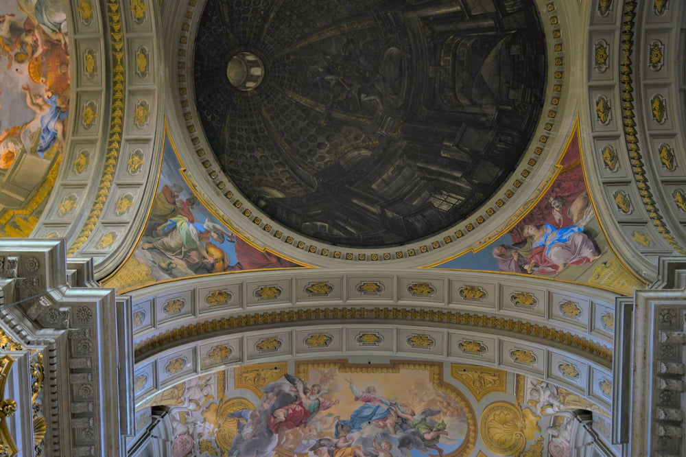 Painted Dome Ceiling, Chiesa di Sant'Ignazio di Loyola, Rome