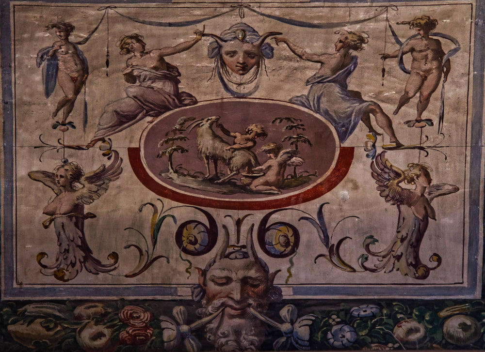 Grotesques Wall Detail, Palazzo Vecchio, Florence