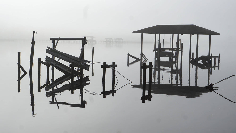 Dock Reflections, Ortega River, Duval County