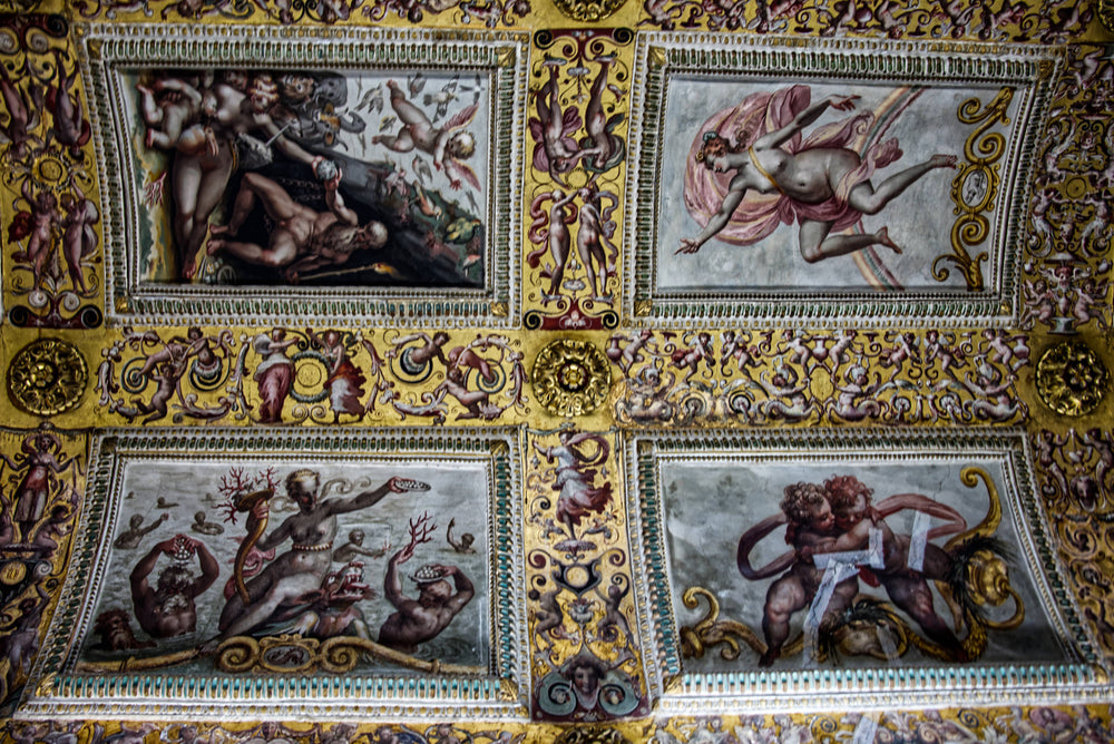Ceiling Detail, Palazzo Vecchio, Florence