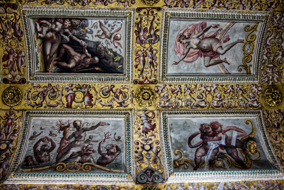 Ceiling Detail, Palazzo Vecchio, Florence
