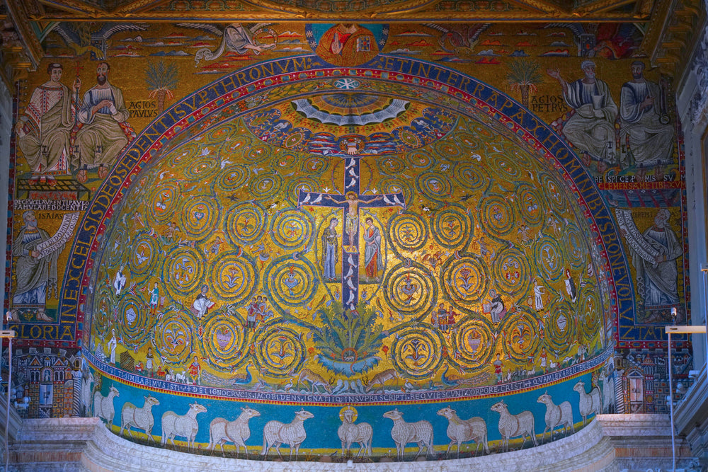 Apse Mosaic, Basilica of San Clemente, Rome