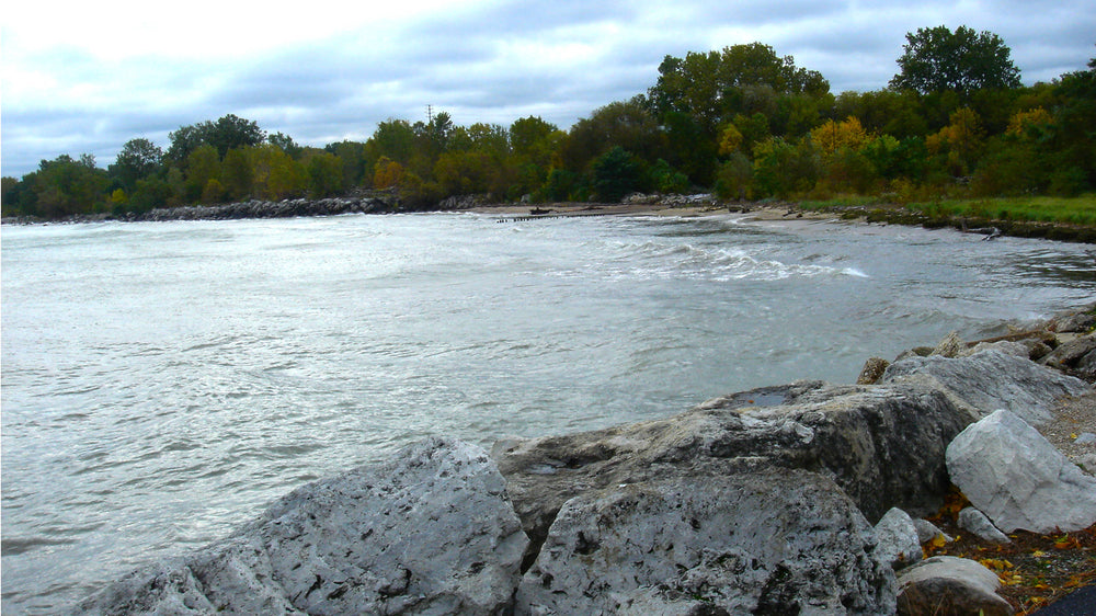 Lake Michigan at Waukegan, Illinois