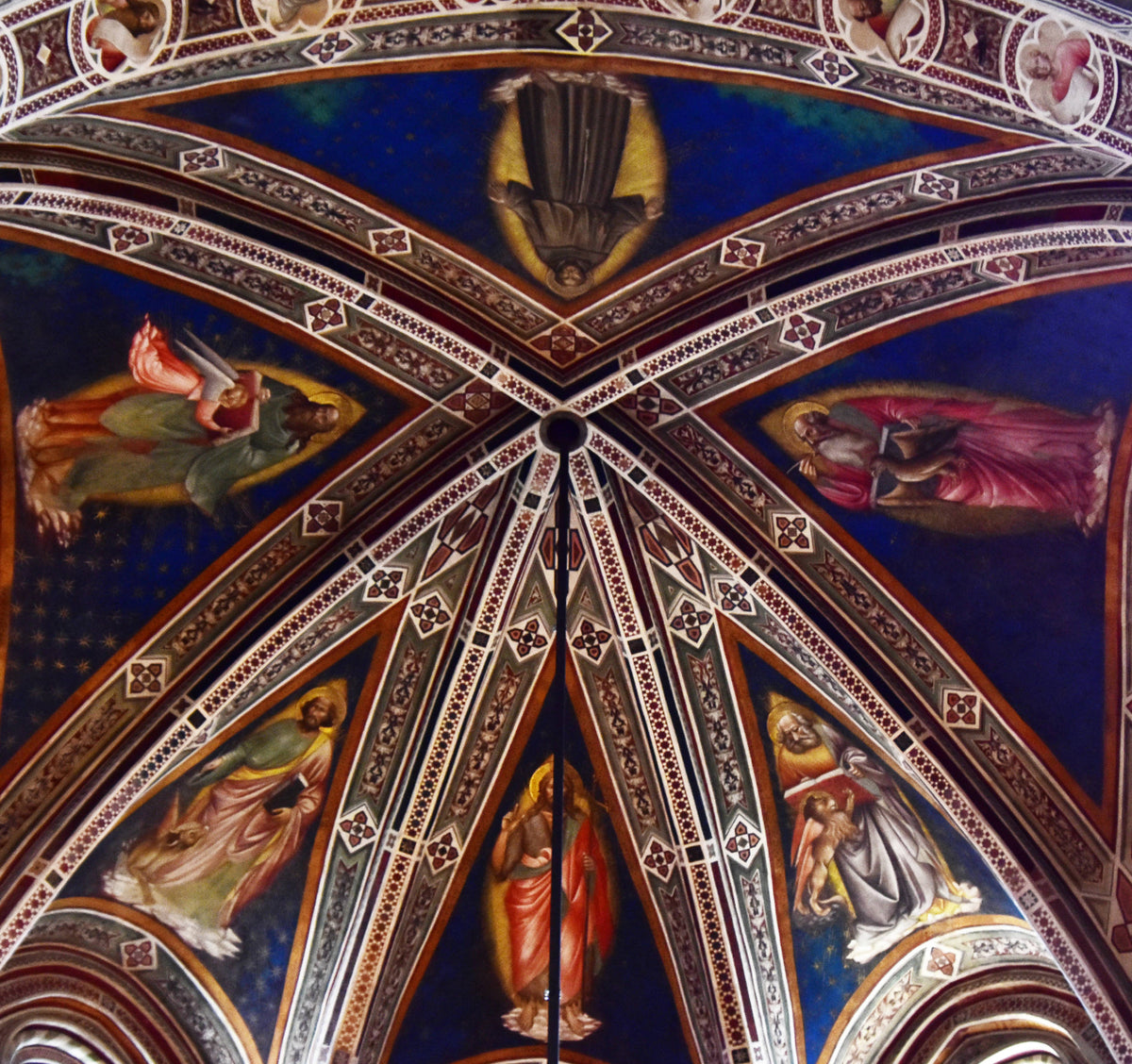 Ceiling Detail Basilica of Santa Croce, Florence